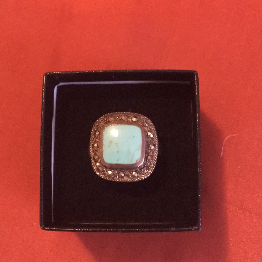 Solid Silver Ring - image 1